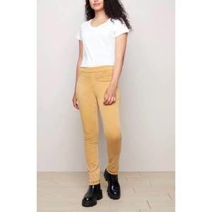 NEW CHARLIE B stone wash denim pant in amber